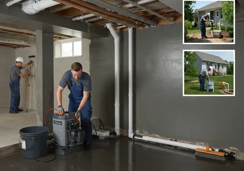 Basement Waterproofing and Flood Prevention process in Winona, MS